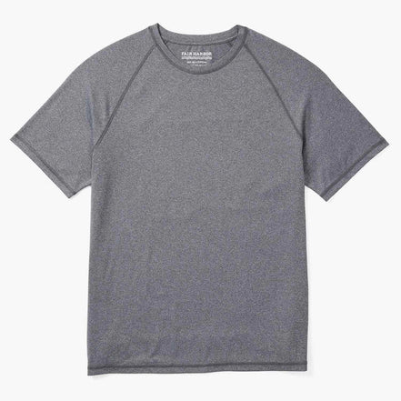 Fair Harbor - Breezeknit Tee - Heather charcoal