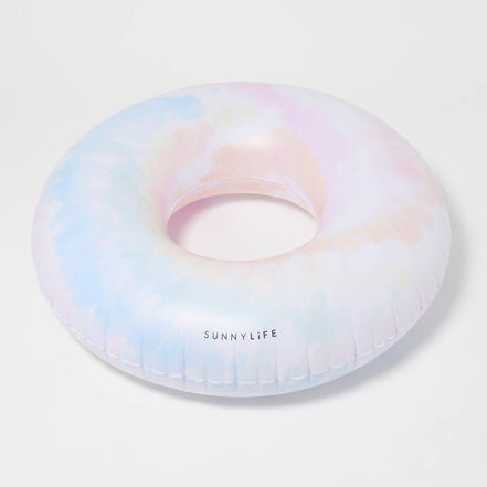 Pool Ring and Ball Set Tie Dye Multi