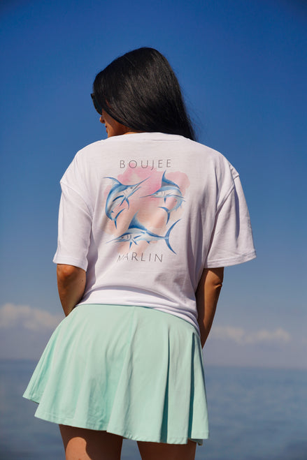 Watercolor Marlin Tee