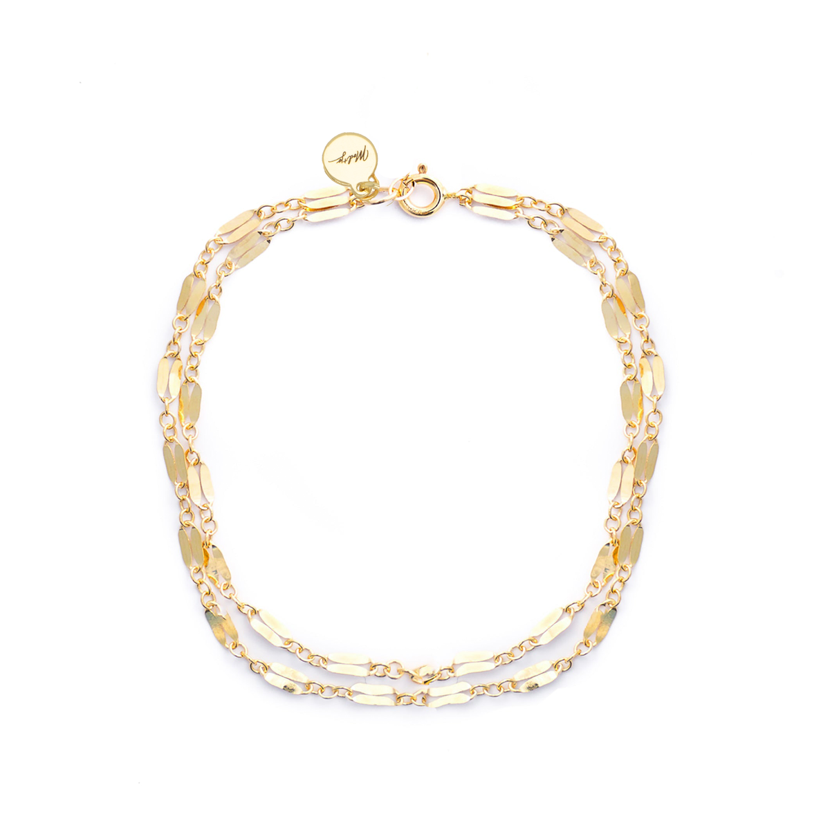 Raise the Bar Chain Bracelet: Gold