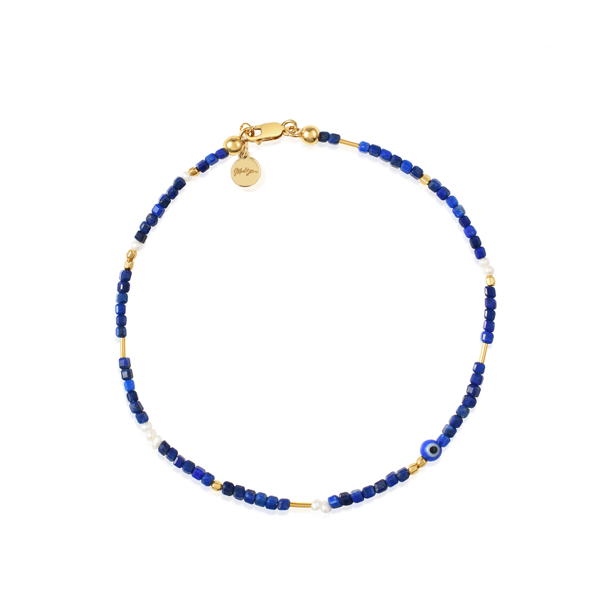 Luca Gemstone Bracelet: 14k gold-filled / Multi-stone