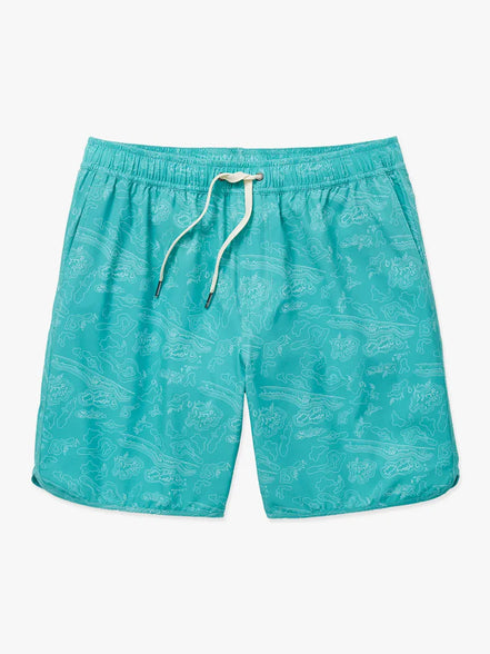 Fair Harbor - THE ANCHOR - Aqua Topographic 6"