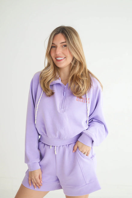 Anchor Breezy Crop Hoodie