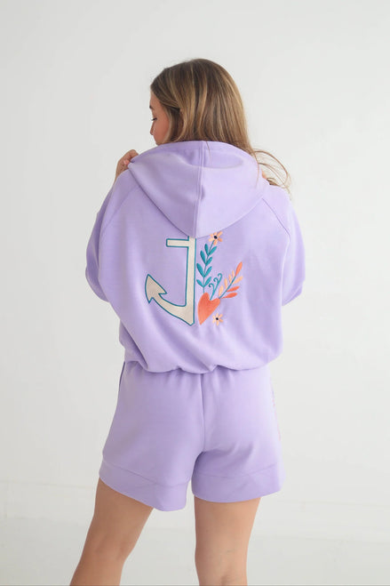 Anchor Breezy Crop Hoodie