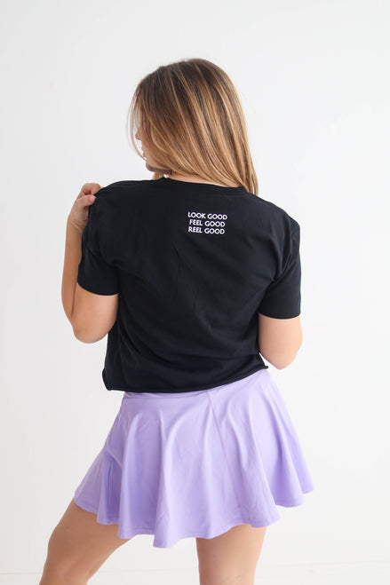 Boujee Marlin Crop Tee