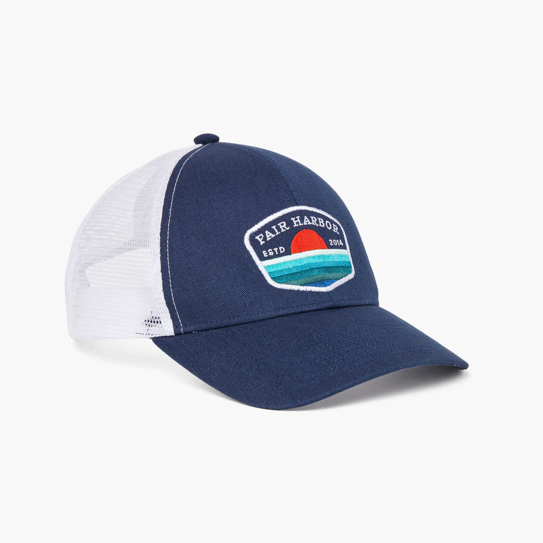 Fair Harbor - Marinetime Trucker Hat- navy