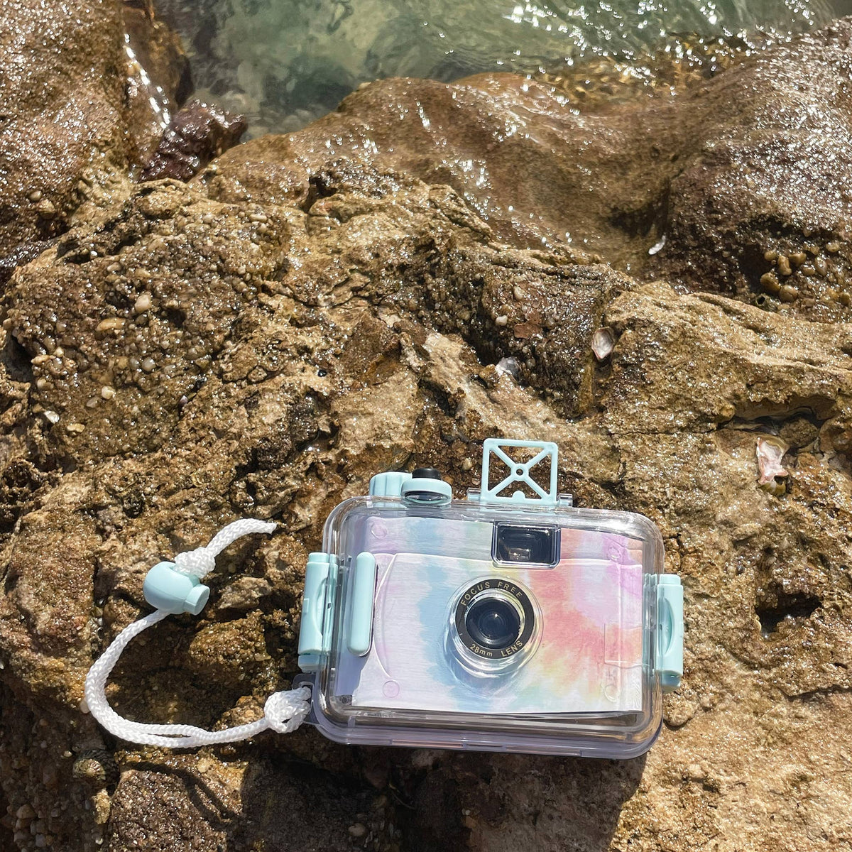 Underwater Camera Tie Dye Tie Dye