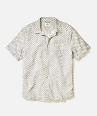 Marine Layer - Classic Stretch Selvage- Aqua Agave