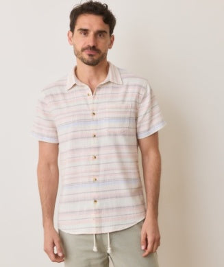 Marine Layer - Classic Stretch Selvage- Baja Stripe
