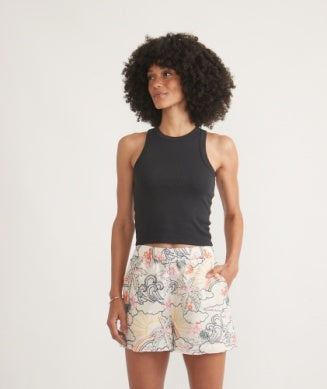 Marine Layer - Marta Resort Shorts- Embroidered Groove