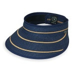 Wallaroo Savannah Visor - navy camel