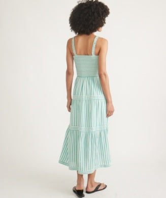 Marine Layer - Selena Maxi Dress- Deep Aqua