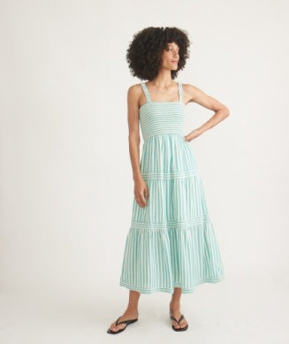 Marine Layer - Selena Maxi Dress- Deep Aqua