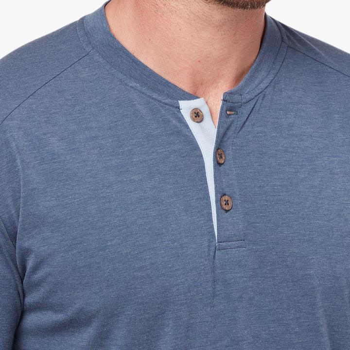 Fair Harbor - The SeaBreeze Henley - Dark Denim